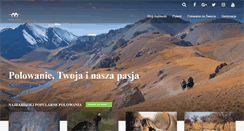 Desktop Screenshot of polowania.argali.pl